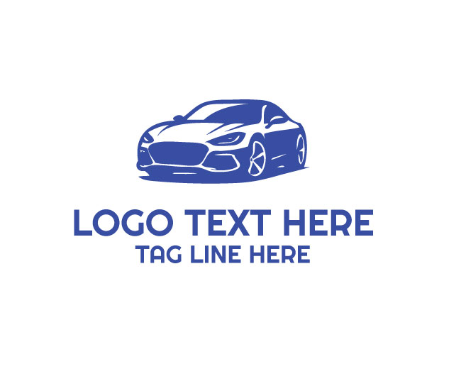 Racing Car Modern Logo