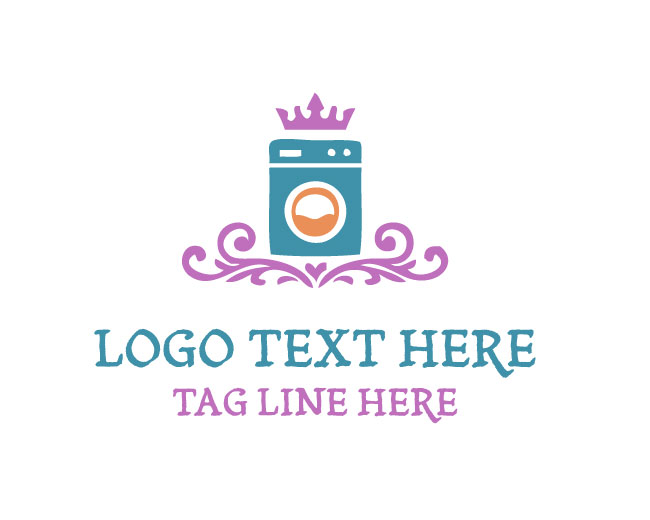 Laundry Modern Logo