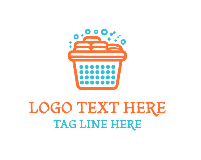 Laundry Basket Soft Logo