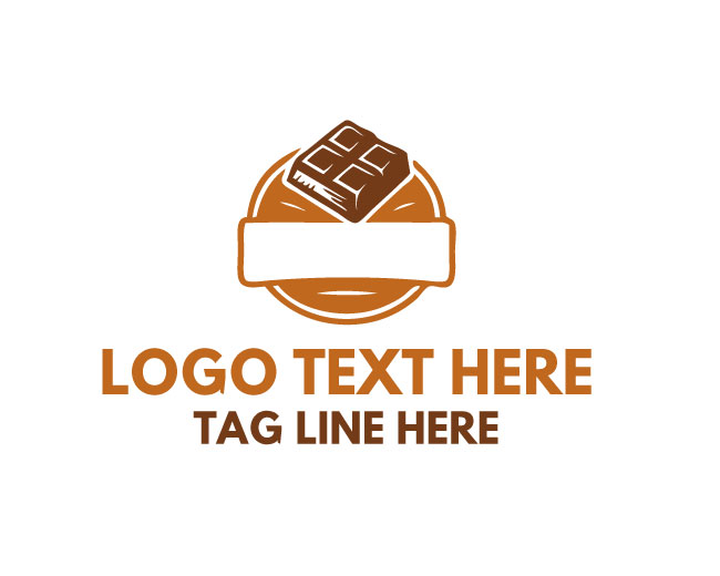 Chocolate emblem Logo