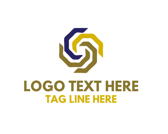  Dynamic Arrow Swirl Logo