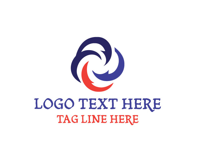 Arrow Loop Swirl Logo
