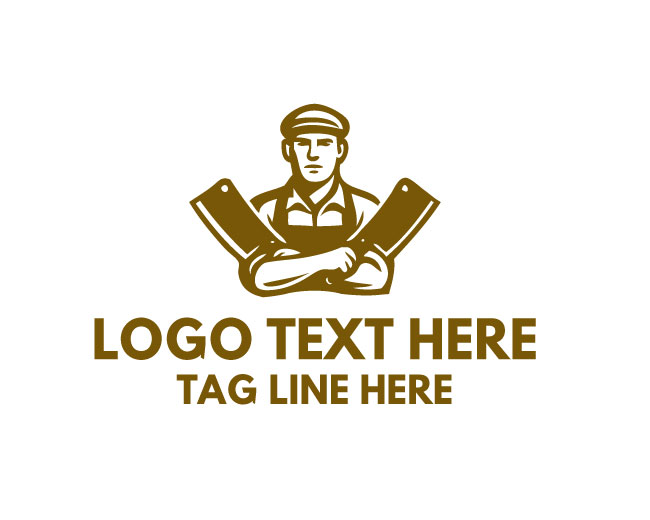  Butcher Traditional Logo