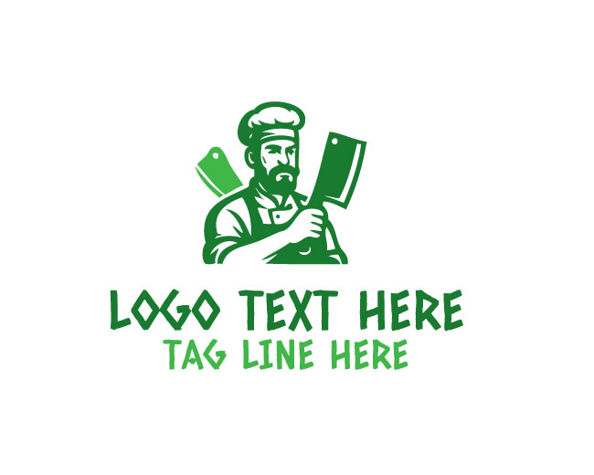 Butcher Knife  Logo