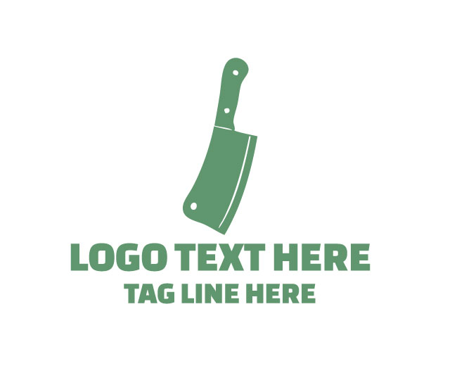 Butcher Sharp Knife Logo