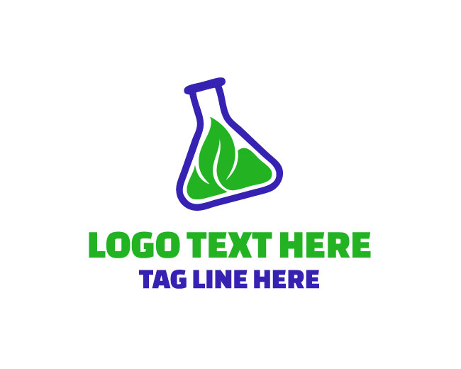 Herbal Remedy Beaker Logo