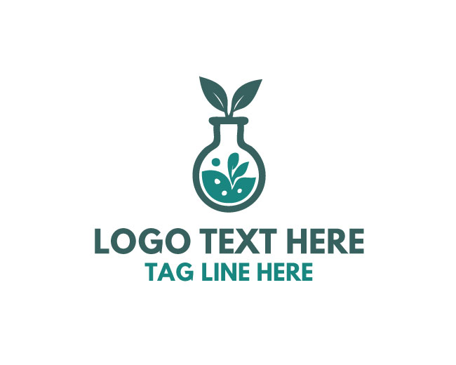 Herbal Pharma Beaker Logo