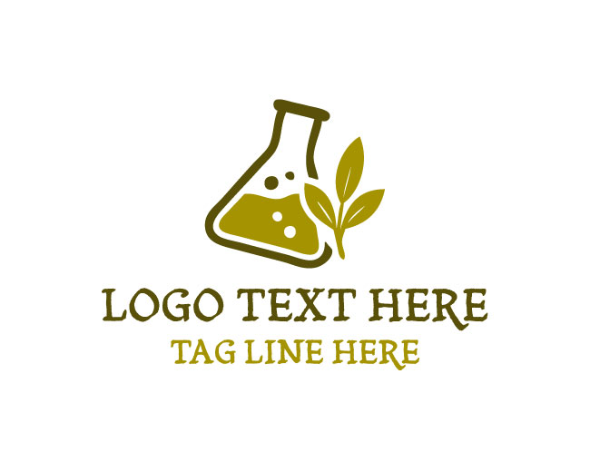 Herbal Pure Beaker Logo
