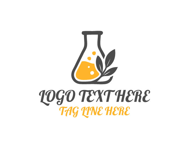 Herbal Flora Beaker Logo