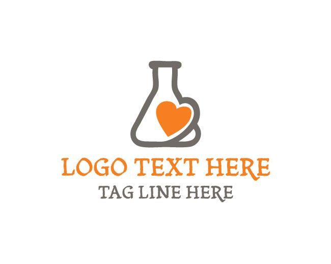 Love Lab Beaker Logo