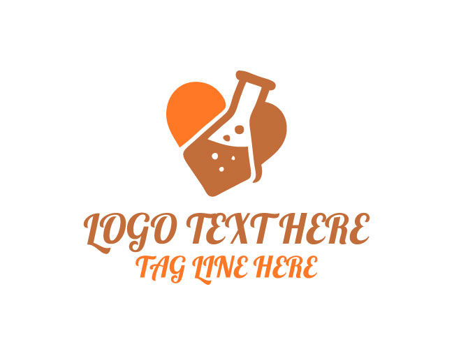 Love Beaker Lab Logo