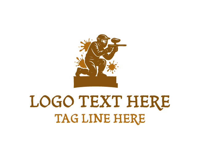 One Man Army Paintball Gun Logo