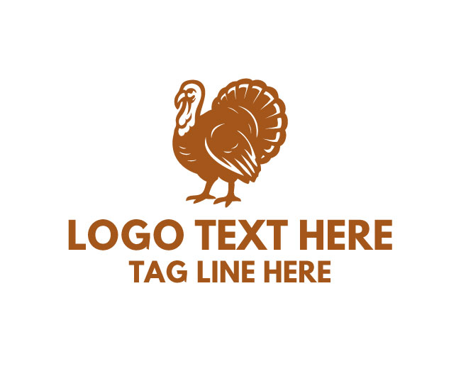  Turkey Chicken Badge Logo