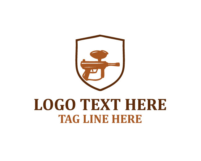 Gun Paintball Trigger Logo