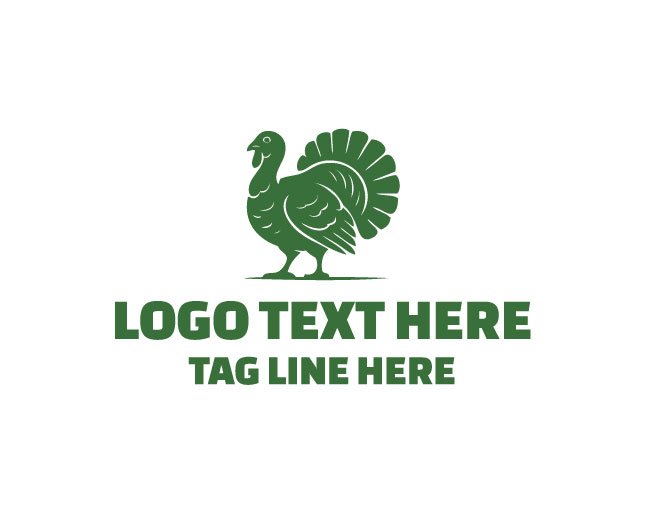 Turkey Chicken minimal  Logo
