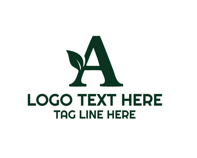 A Leaf Organic Logo