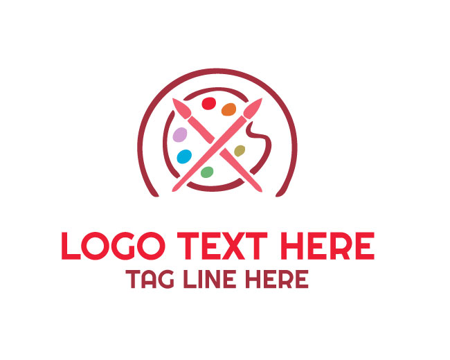  Palette Colorful Logo