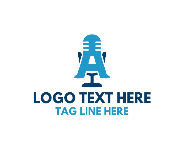 Letter A Podcast Audio Logo