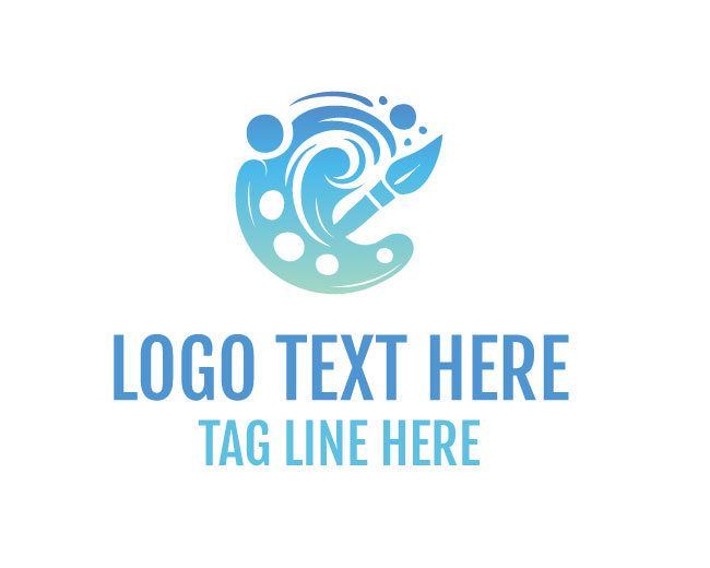 Palette Graphic Logo