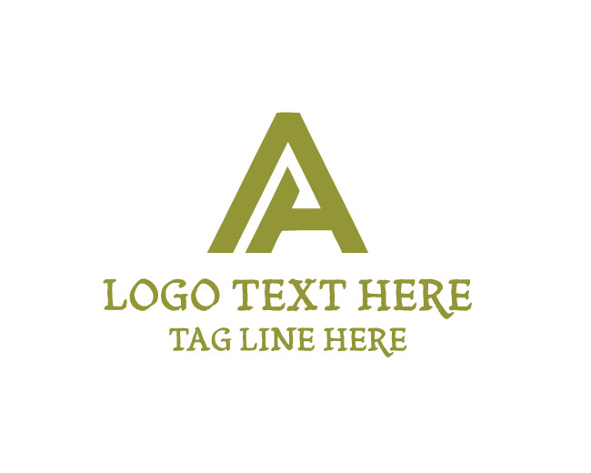Modern Letter A Logo