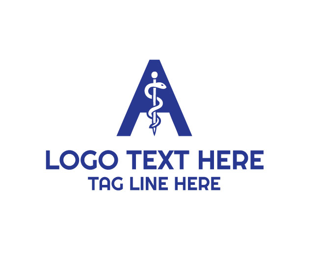 Letter A Medical Logo