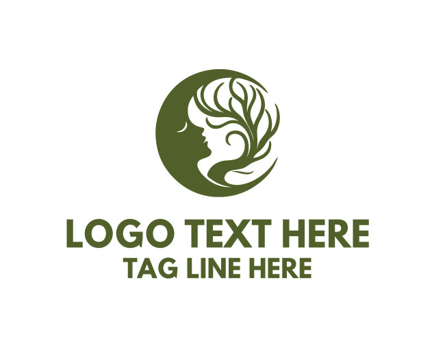 Crescent Women Tree Logo