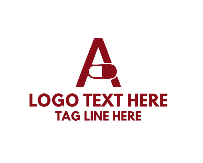 Letter A Medical Icon Logo