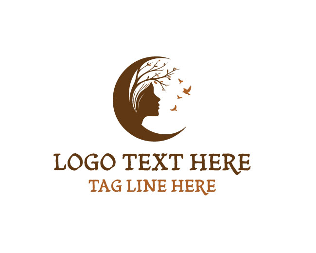 Lunar Women Tree Logo