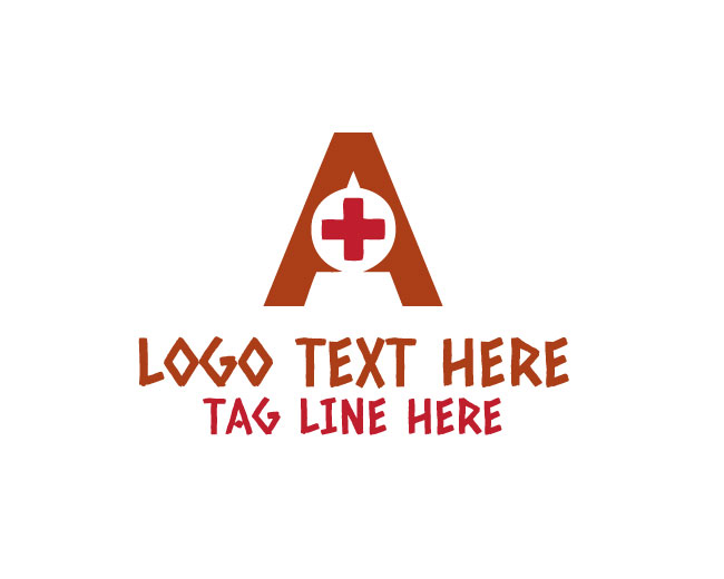 Letter A Pharma Modern Logo
