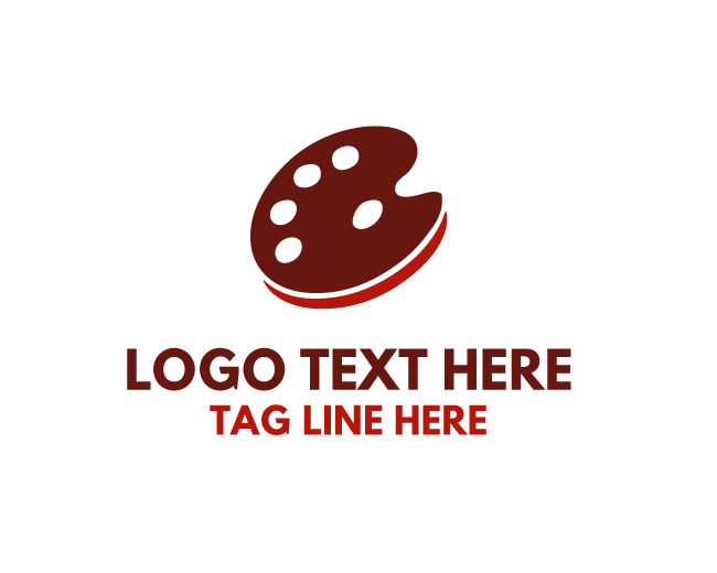 Palette Color Wheel Logo