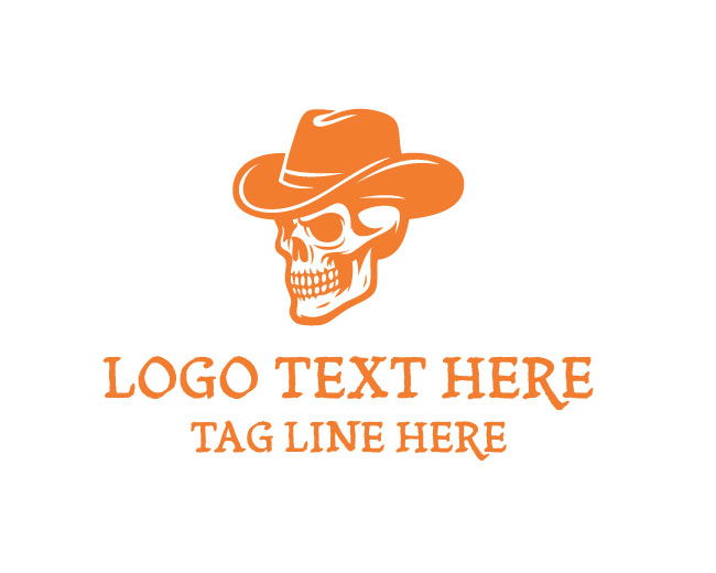 Outlaw Skull Logo
