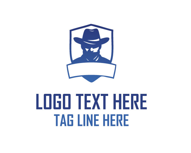 Outlaw Hat Man Logo