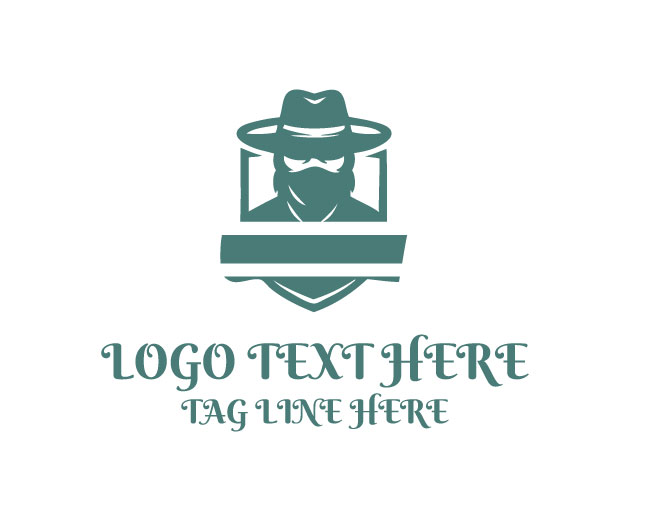 Outlaw Emblem Logo logo template preview