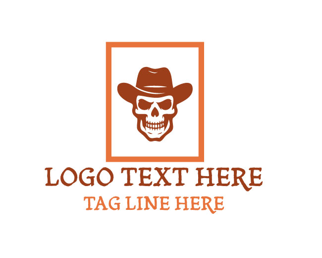 Outlaw Skull Logo
