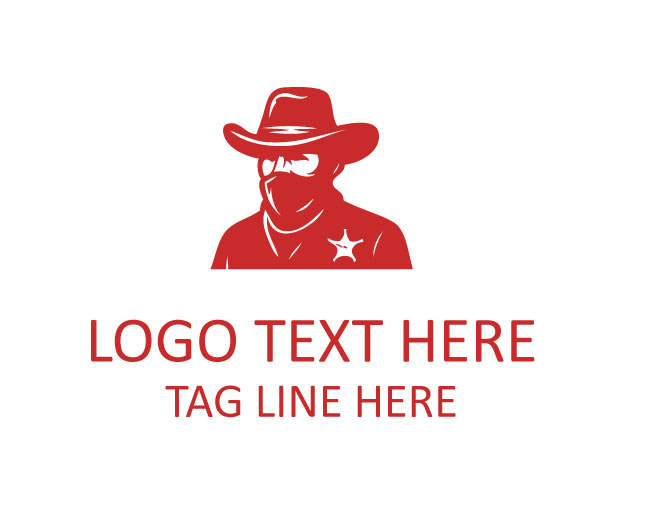 Outlaw Bandit Face Logo