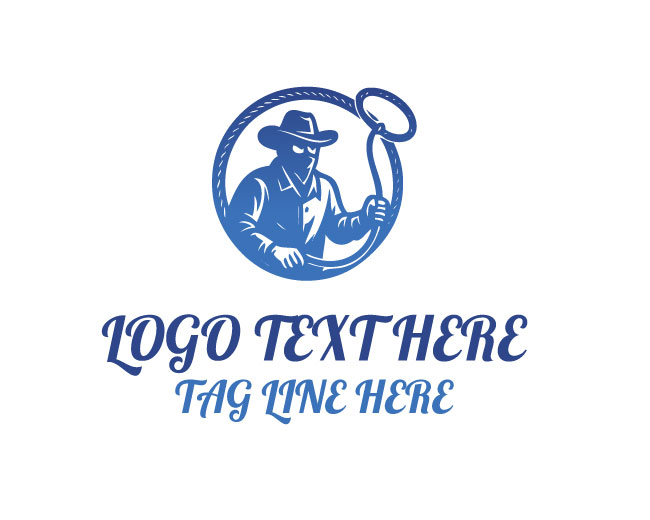 Outlaw Hat Rope Logo