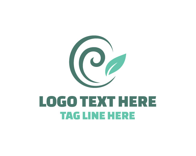 Wellness Swirl Person Logo