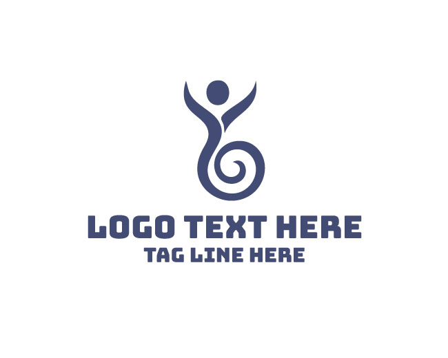 Human Harmony Swirl Logo