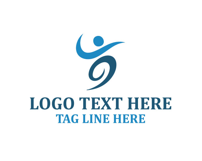 Human Energy Swirl Logo