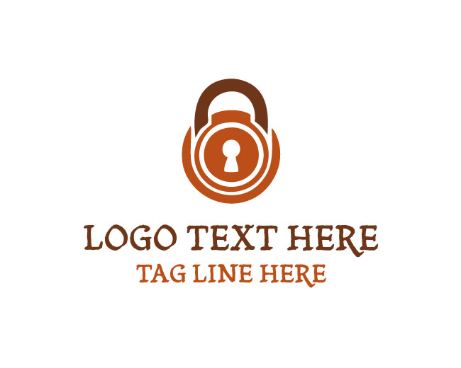 Padlock Keyhole Logo