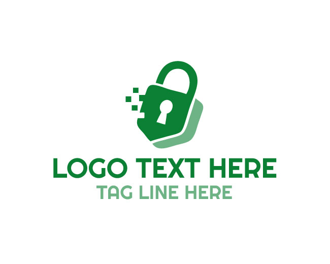 Padlock Digital Logo
