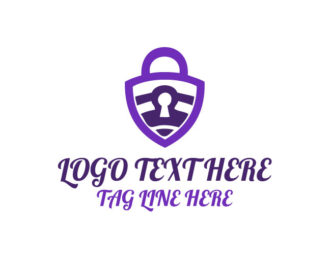 Padlock Modern Logo