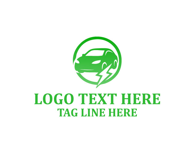  Electric Car Charging Logo