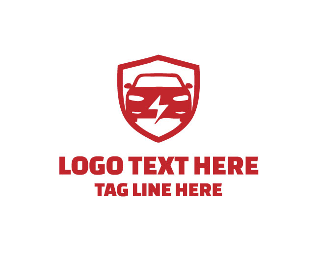 Electric Car Modern Logo