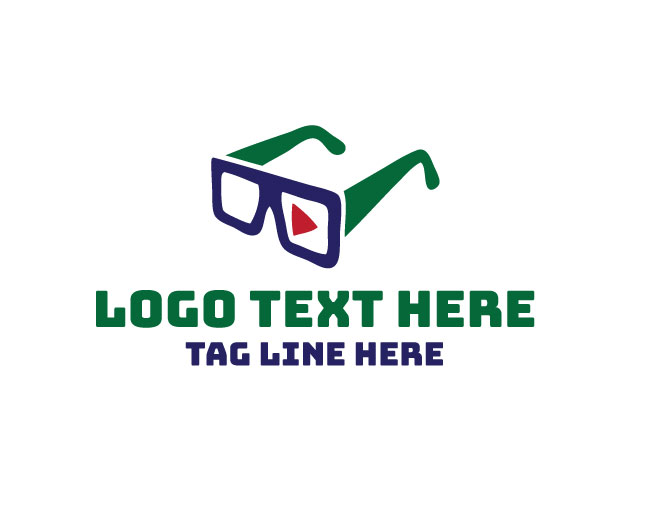 3D Glasses Logo