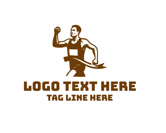 Runner Marathon Logo