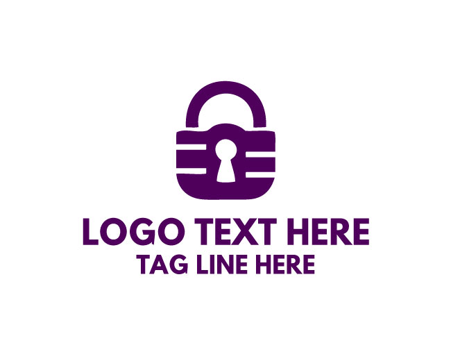 Code Security Padlock Logo