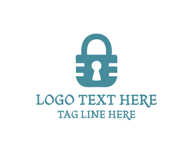 Clean Padlock Logo