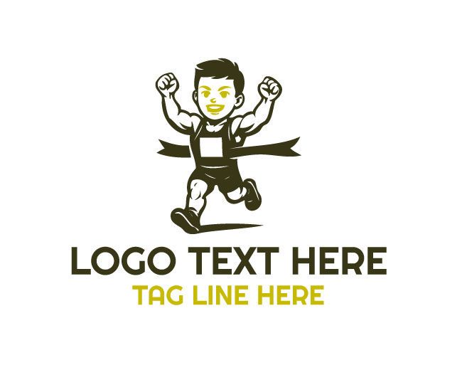 Strong Kid Marathon Logo