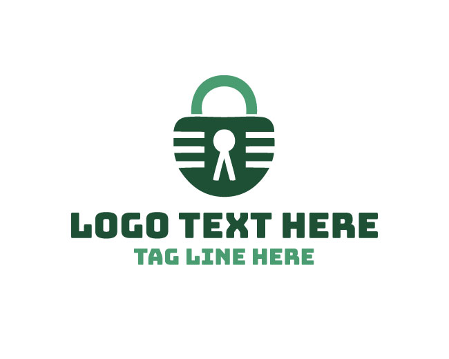 Green Padlock Logo